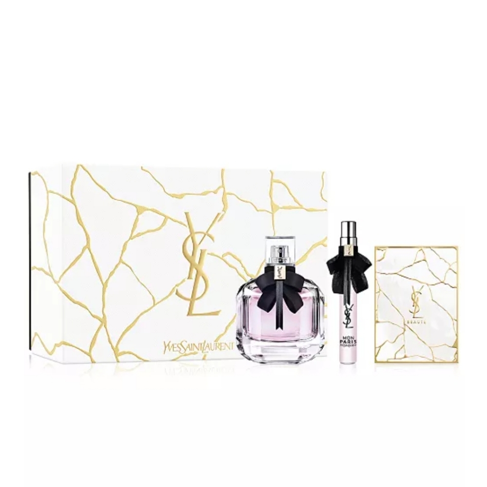 YVES SAINT LAURENT 3-Pc. Mon Paris Eau de Parfum Gift Set